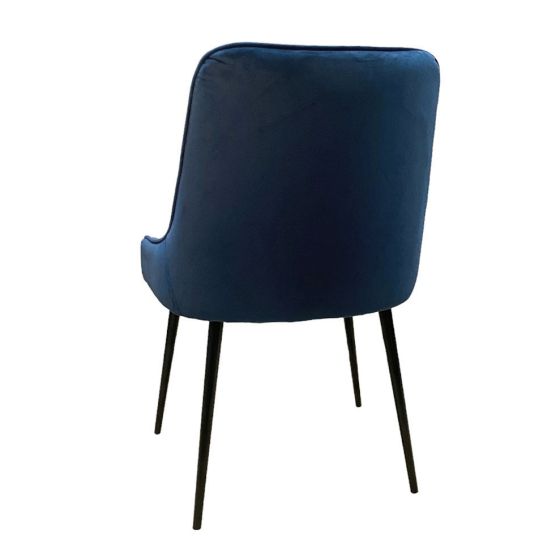Acre & Artisan Henley Velvet Chair Royal Blue