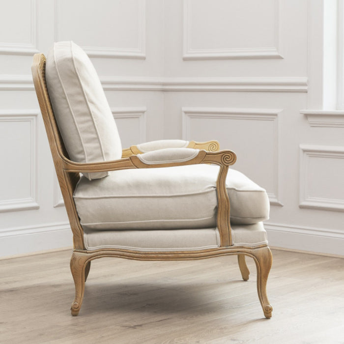 Imperial French Style Chair- Oak
