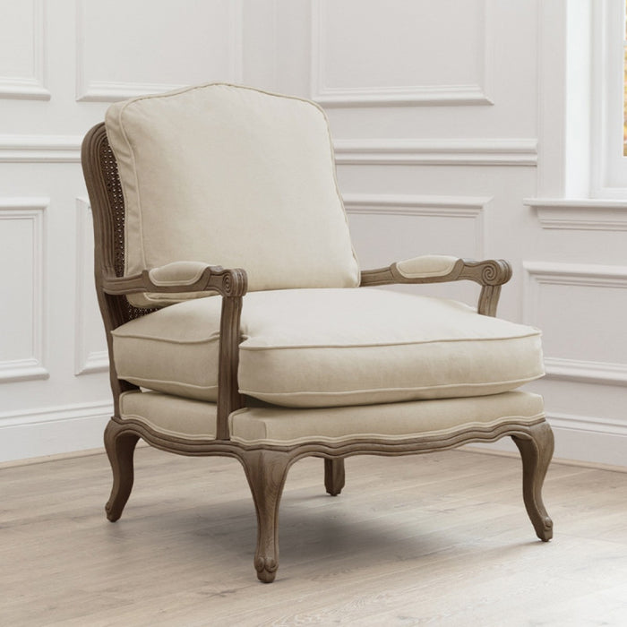 Imperial French Style Chair- Stone