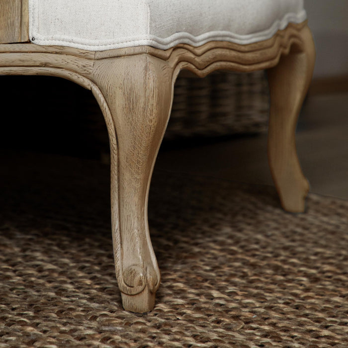 Cirsium Printed Imperial Chair Oak/Damson