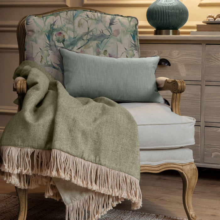 Cirsium Printed Imperial Chair Oak/Damson