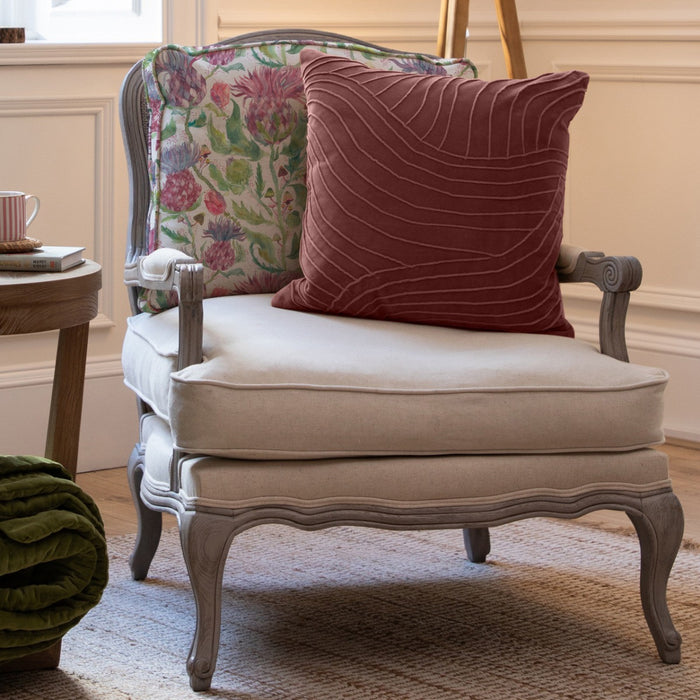 Fairytale Bristles Printed Imperial Chair Stone/Dawn