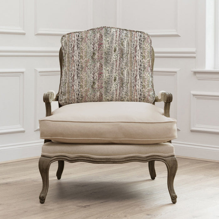 Whimsical Tale Printed Imperial Chair Stone/Willow