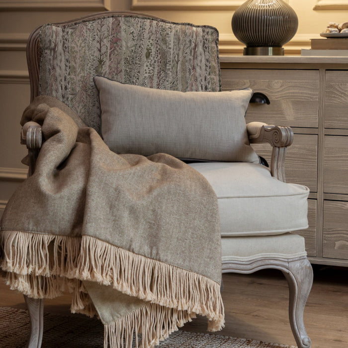 Whimsical Tale Printed Imperial Chair Stone/Willow