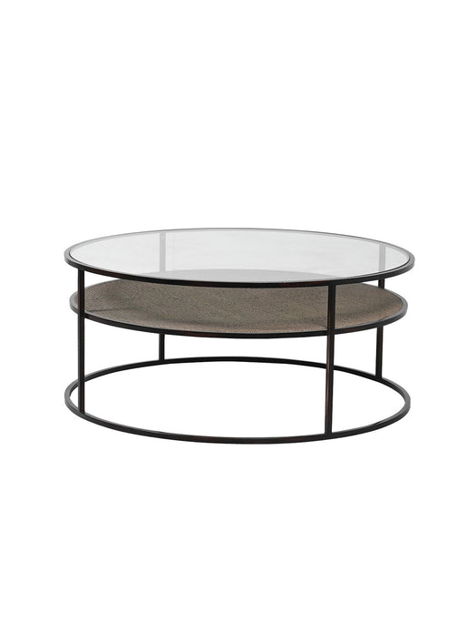Fowley Round Glass Coffee Table