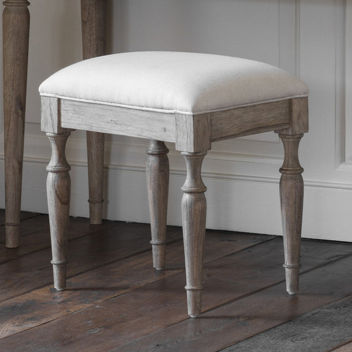 Camille French Style Weathered Stool