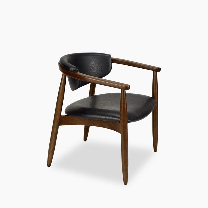 Emrik Wooden Lounge Chair