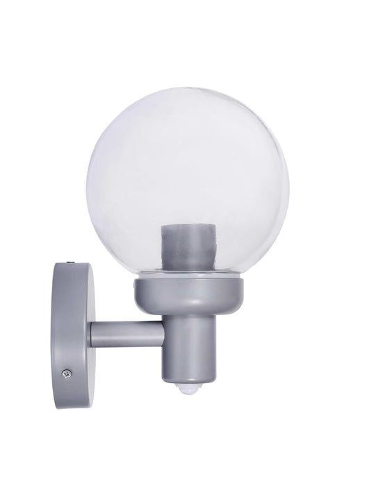 Grey Round Wall Light