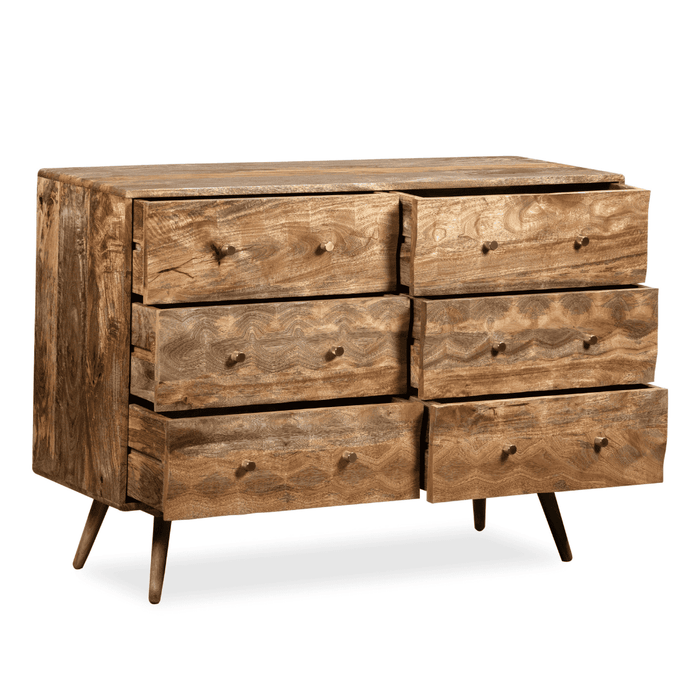 Geo Light Mango 120cm Chest of Drawers - In Stock
