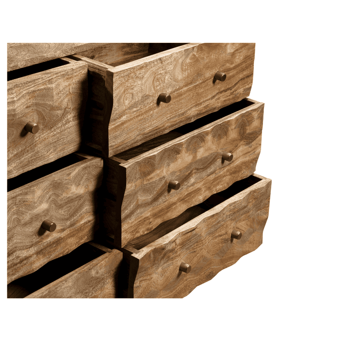 Geo Light Mango 120cm Chest of Drawers - In Stock