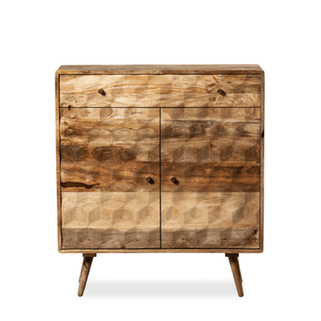 Geo Light Mango 90cm Slim Sideboard