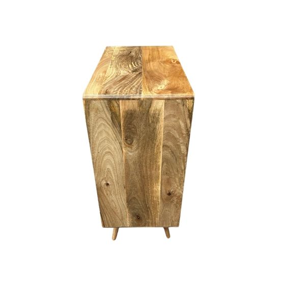 Acre & Artisan Geo Light Mango Chest Of Drawerss 3 (85cm)