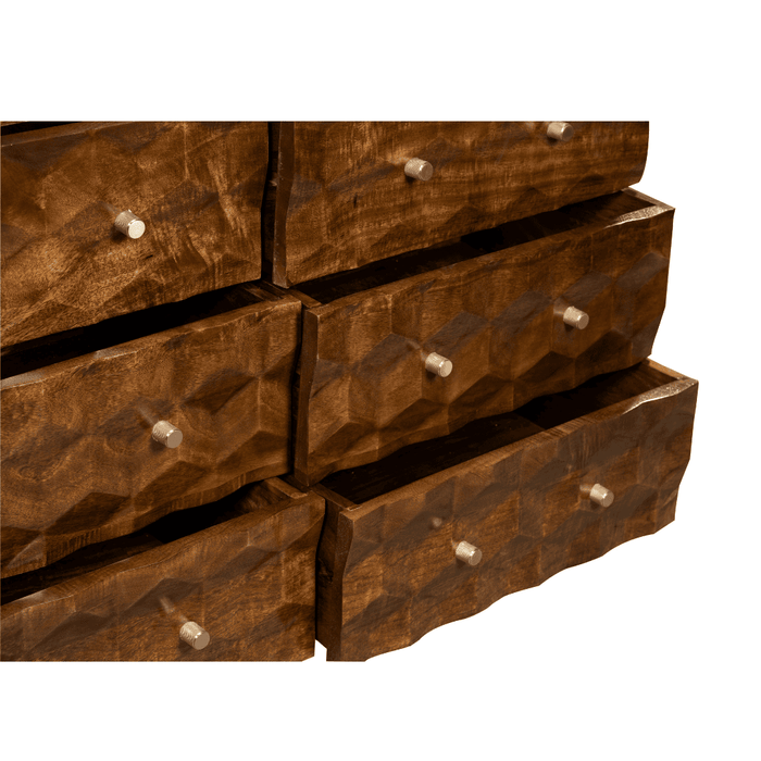 Geo Mango 120cm Chest of Drawers - In Stock