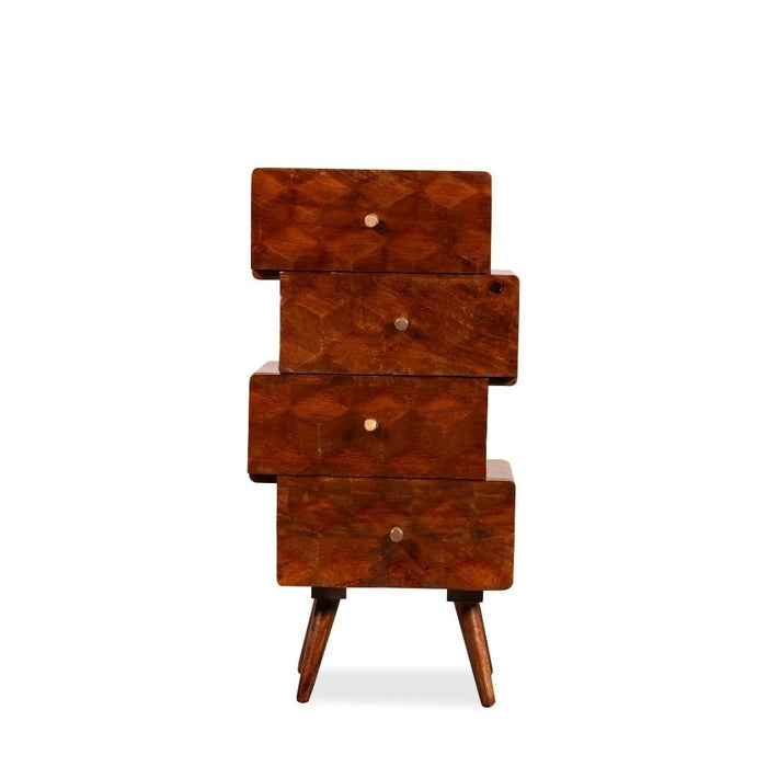 Geo Mango 45cm Chest of Drawers - In Stock