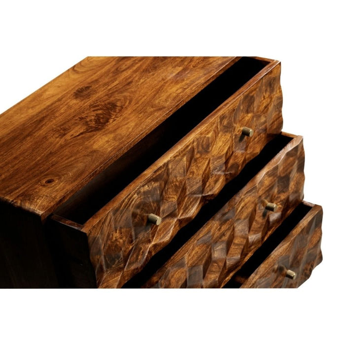 Geo Mango 85cm Chest of Drawers - In Stock