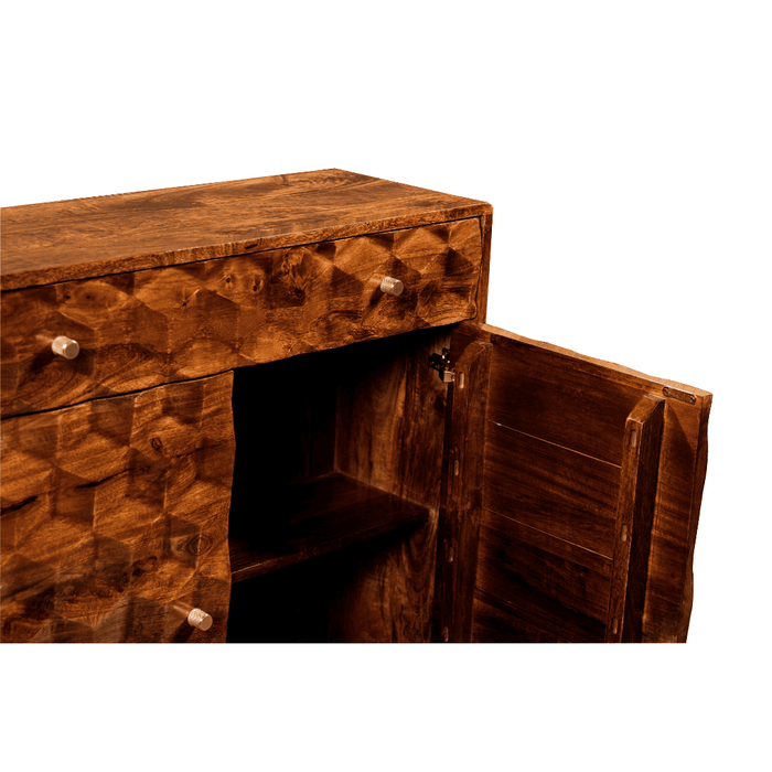 Geo Mango 90cm Slim Sideboard - In Stock