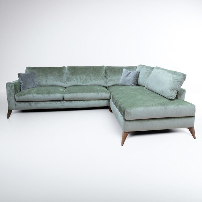 Jessica Velvet Corner Sofa
