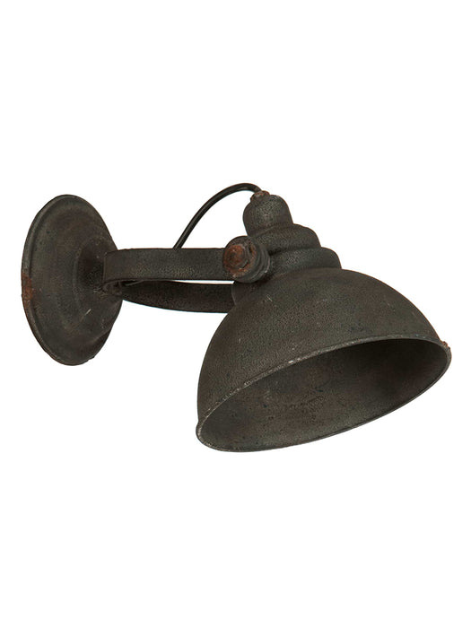 Aged Industrial Wall Light