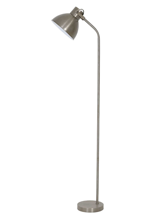 Burnished Silver Floor Lamp