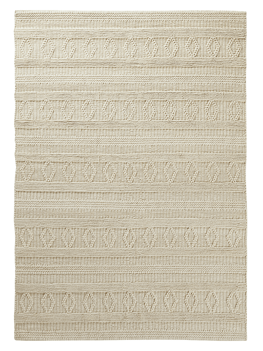 Nordic Geometric Rug - Cream
