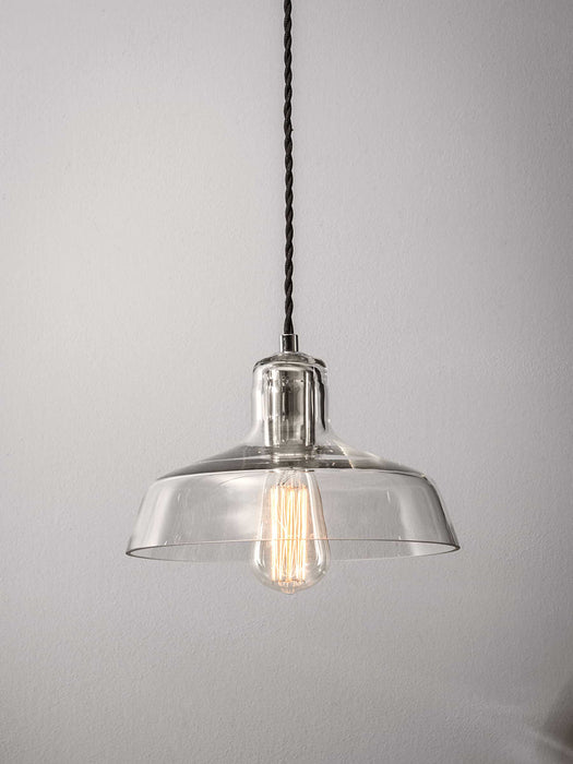 Glass Parasol Pendant