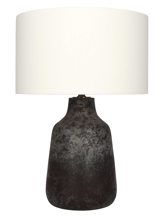 Grey Ombre Glazed Table Lamp