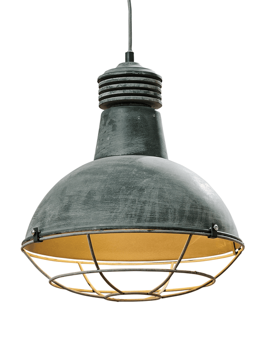 Greywash Industrial Pendant