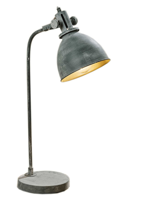 Greywash Industrial Desk Lamp
