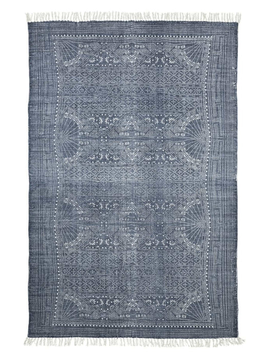Indigo Printed Rug