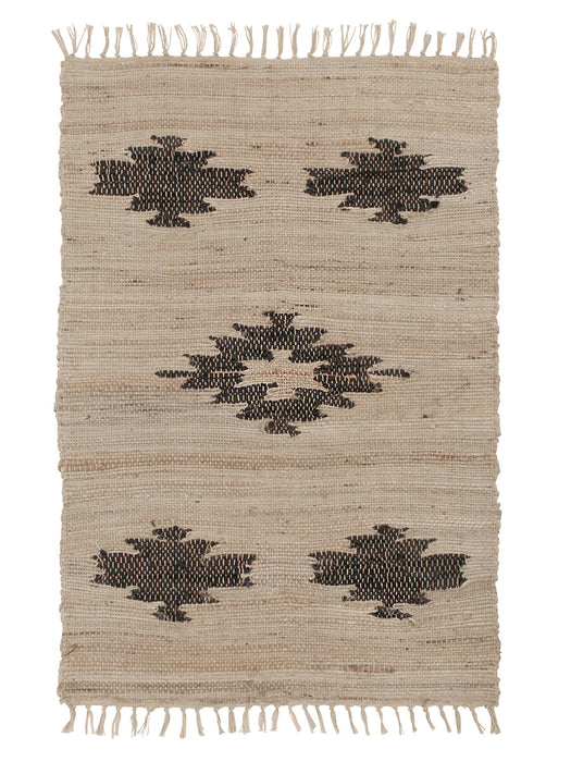 Jute Ikat Bedside Rug