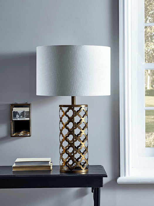 Maroq Brass Table Lamp