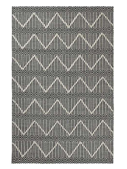 Monochrome Chevron Rug