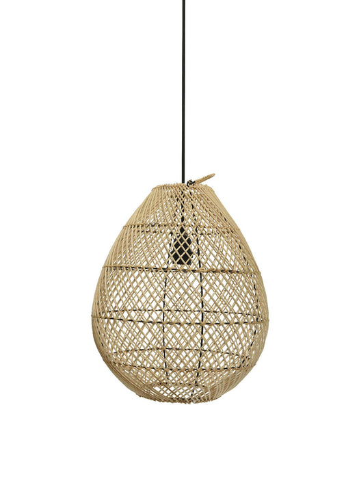 Rattan Teardrop Pendant