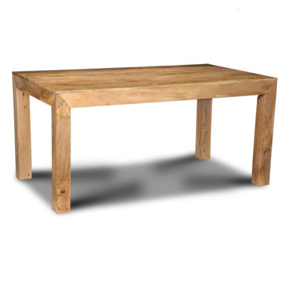 Acre & Artisan Light Mango Wood Small Dining Table (160cm)