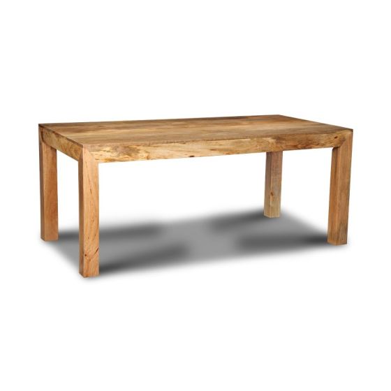 Acre & Artisan Light Mango Wood Large Dining Table (180cm)