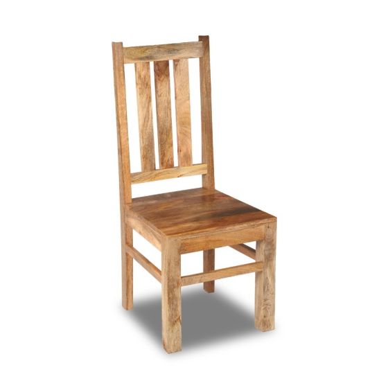 Acre & Artisan Light Mango Wood Dining Chair