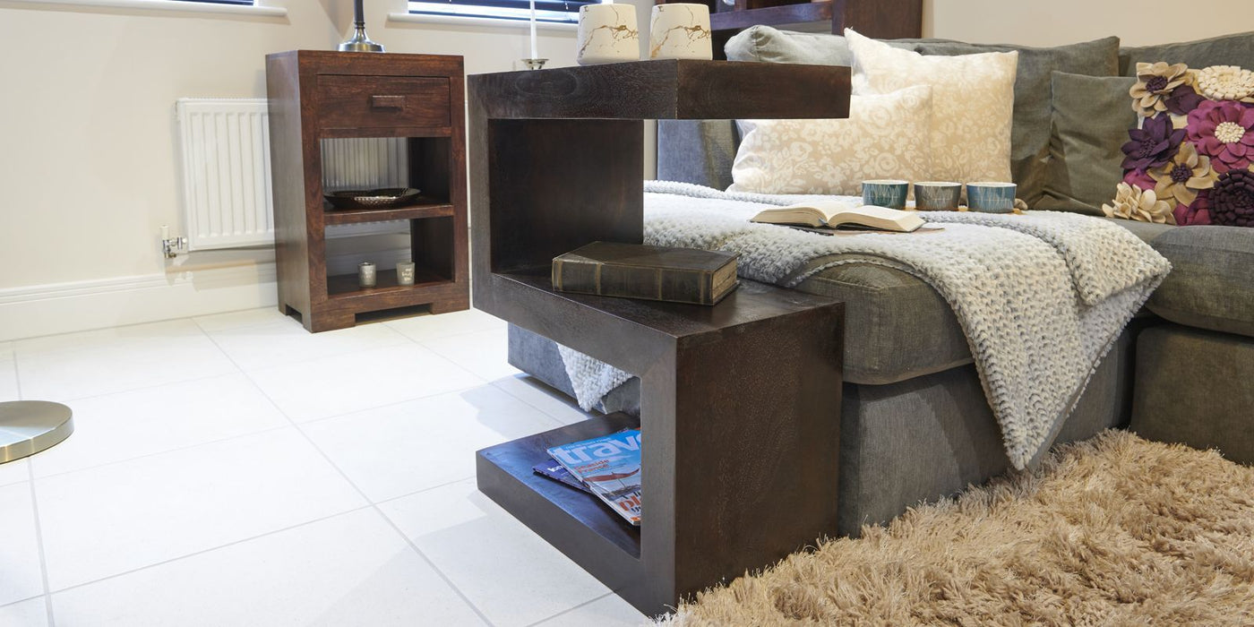 Mango Wood Side Table S - In Stock