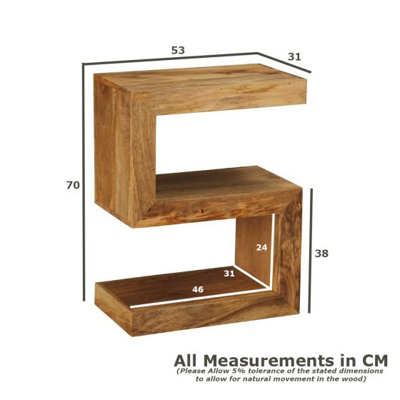 Acre & Artisan Mango Side Table S