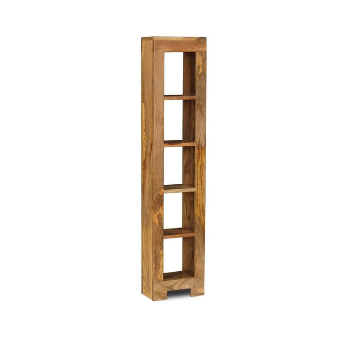 Light Mango Wood DVDCD Storage Unit - In Stock