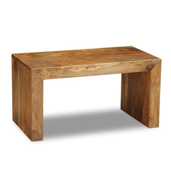Acre & Artisan Light Mango Small Open Coffee Table (85cm)