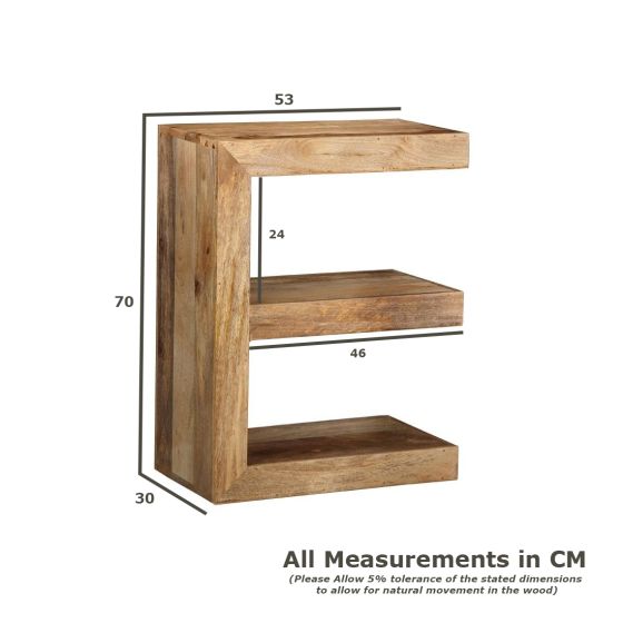 Acre & Artisan Mango Light Side Table E