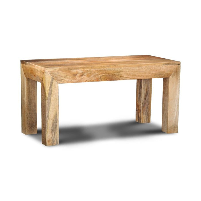 Light Mango Wood 90cm Bench - In stock