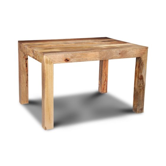 Acre & Artisan Light Mango Wood 120Cm Dining Table