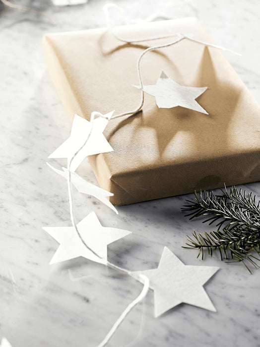 Handmade Paper Stars Garland