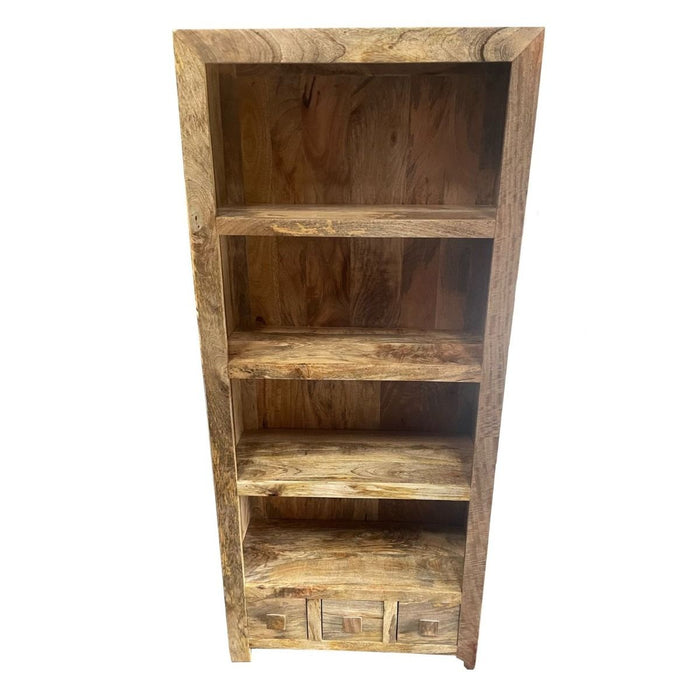 Ex Display Light Dakota 3 Drawer Bookcase T164