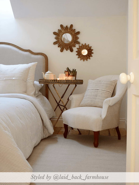 Burnished Gold Side Table