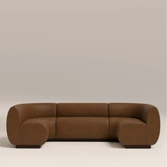 CULT Rounded Back Banquette Seating | U-Shape