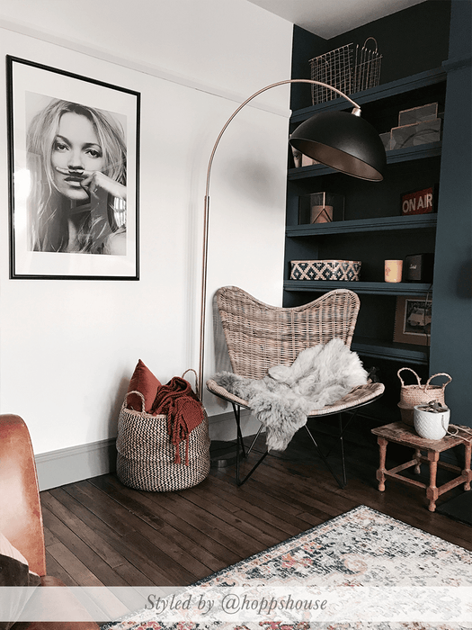 Round Rattan Butterfly Chair