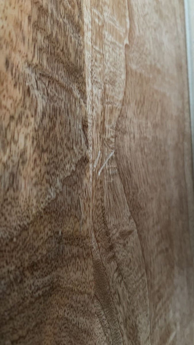 Ex Display Light Dakota Mango Wood 160cm Dining Table T556 - One Available