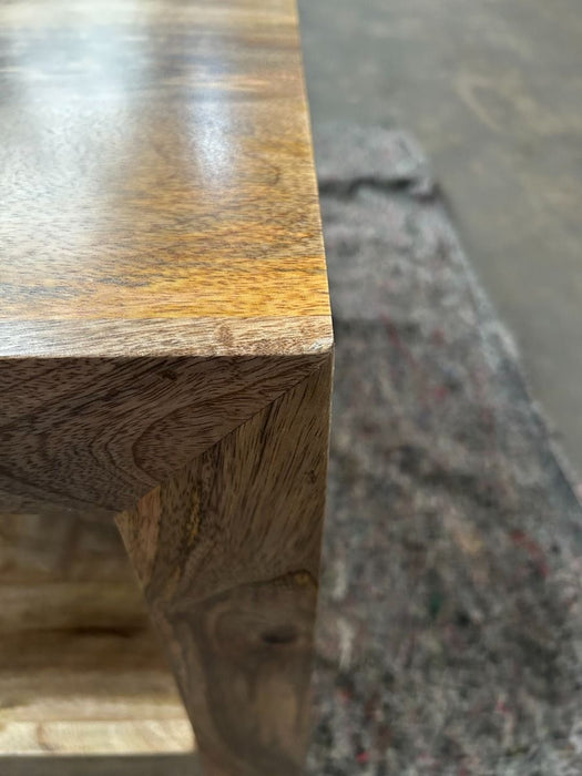 Ex Display Light Dakota 110cm Open Coffee Table T558 - One Available